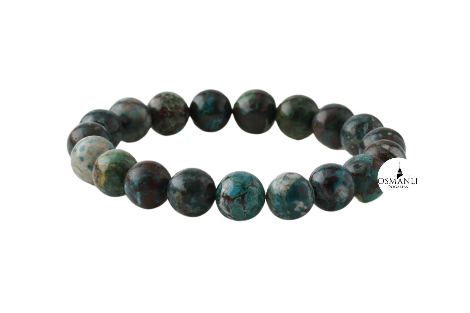 Krizokol 10mm Doğal Taş Bileklik