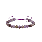 Fantom Kuvars 6mm Merdiven Kapama Doğal Taş Bileklik