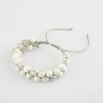 Havlit 8mm Çift Sıra Makrome Doğal Taş Bileklik