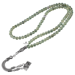 Prehnit Doğal Taş Tesbih 99luk - 6mm