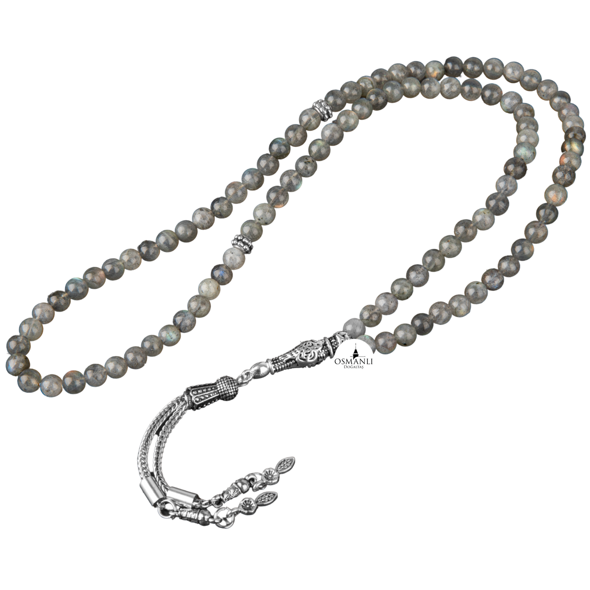 Labradorit Doğal Taş Tesbih 99luk - 6mm