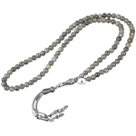 Labradorit Doğal Taş Tesbih 99luk - 6mm