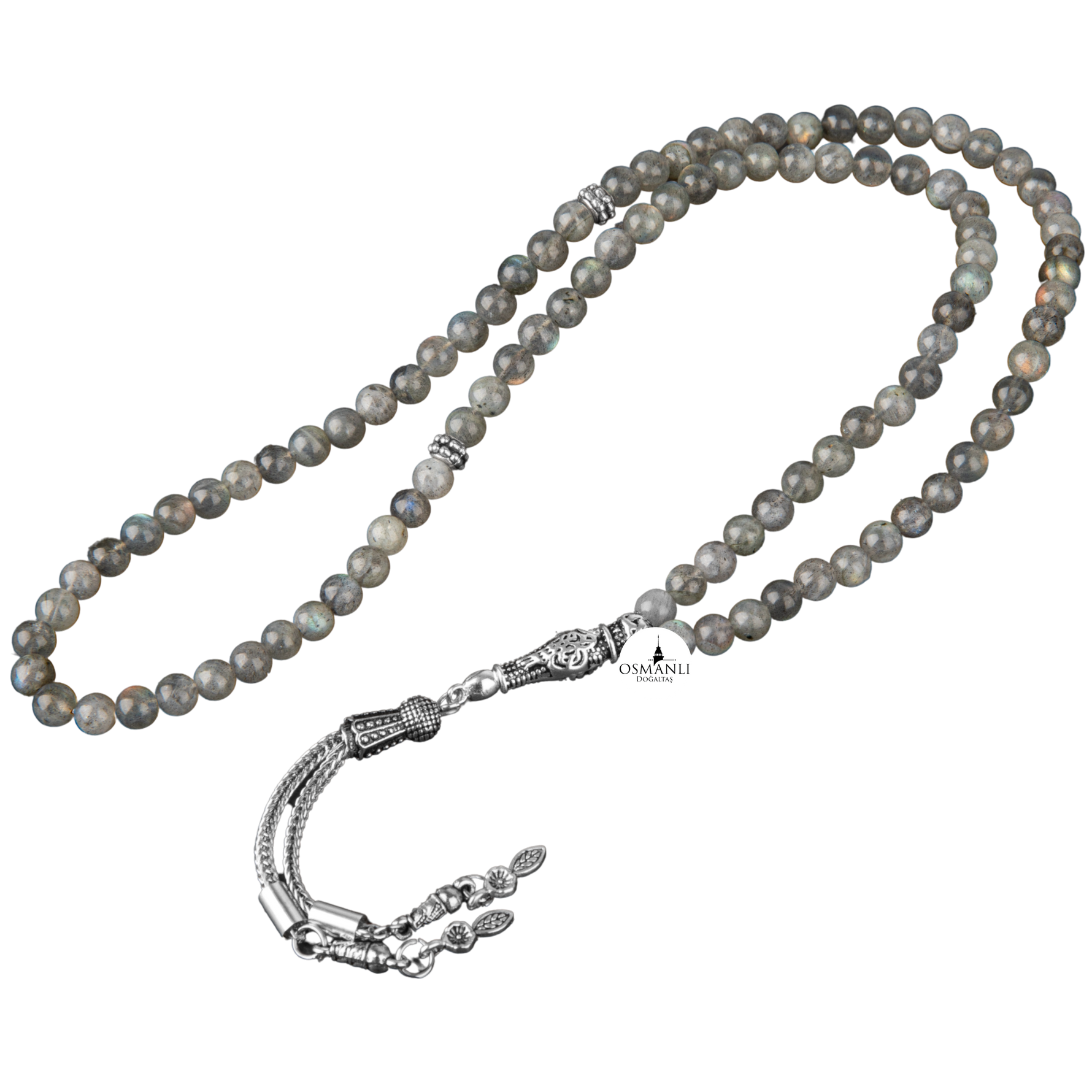 Labradorit Doğal Taş Tesbih 99luk - 6mm