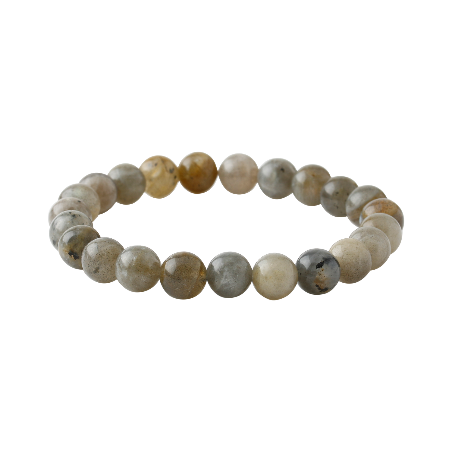 Labradorit 10mm Doğal Taş Bileklik