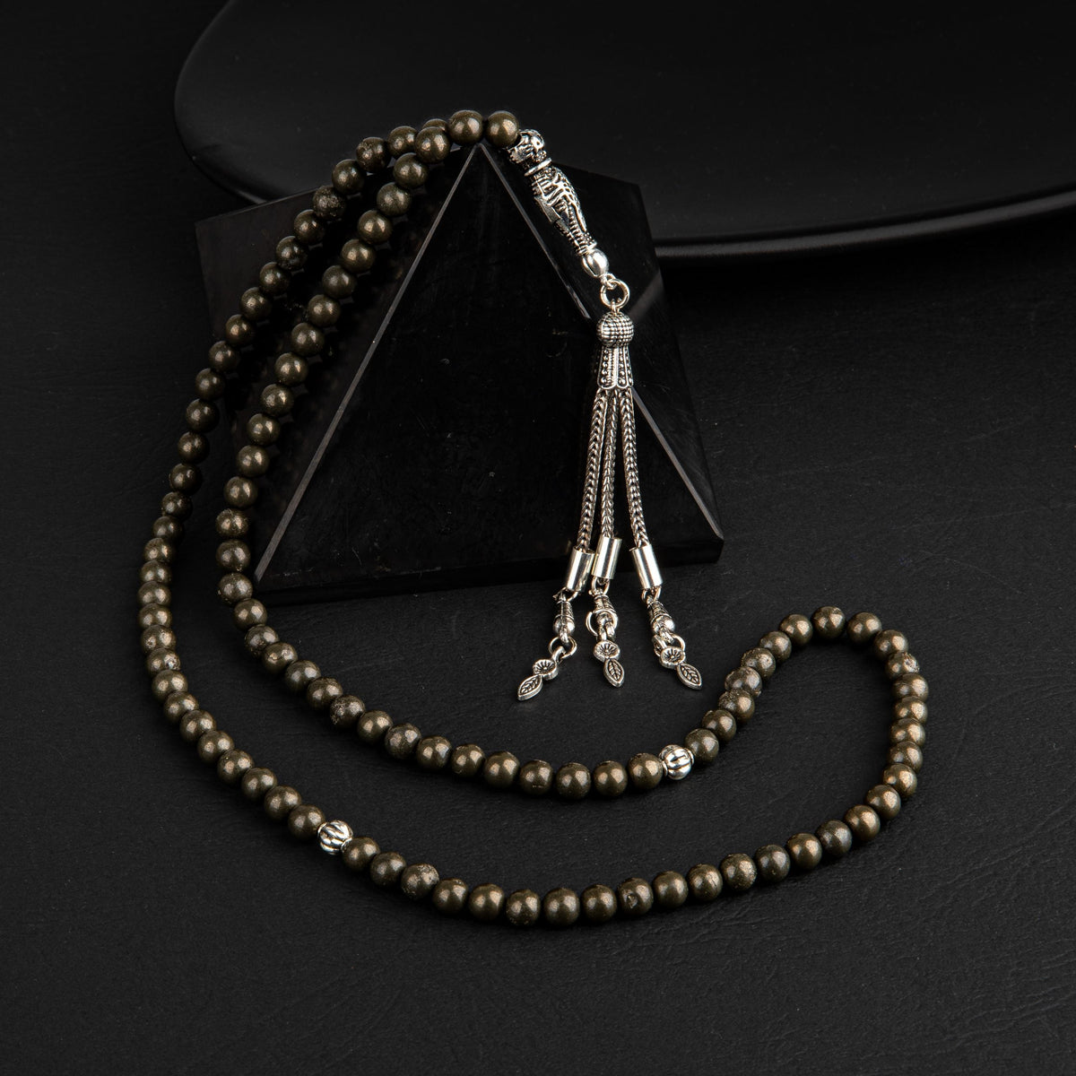 Pirit Doğal Taş Tesbih 99luk - 6mm