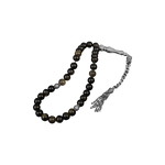 Golden Obsidyen Doğal Taş Tesbih 33lük - 8mm