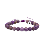 Fosfosiderit 8mm Merdiven Kapama Doğal Taş Bileklik