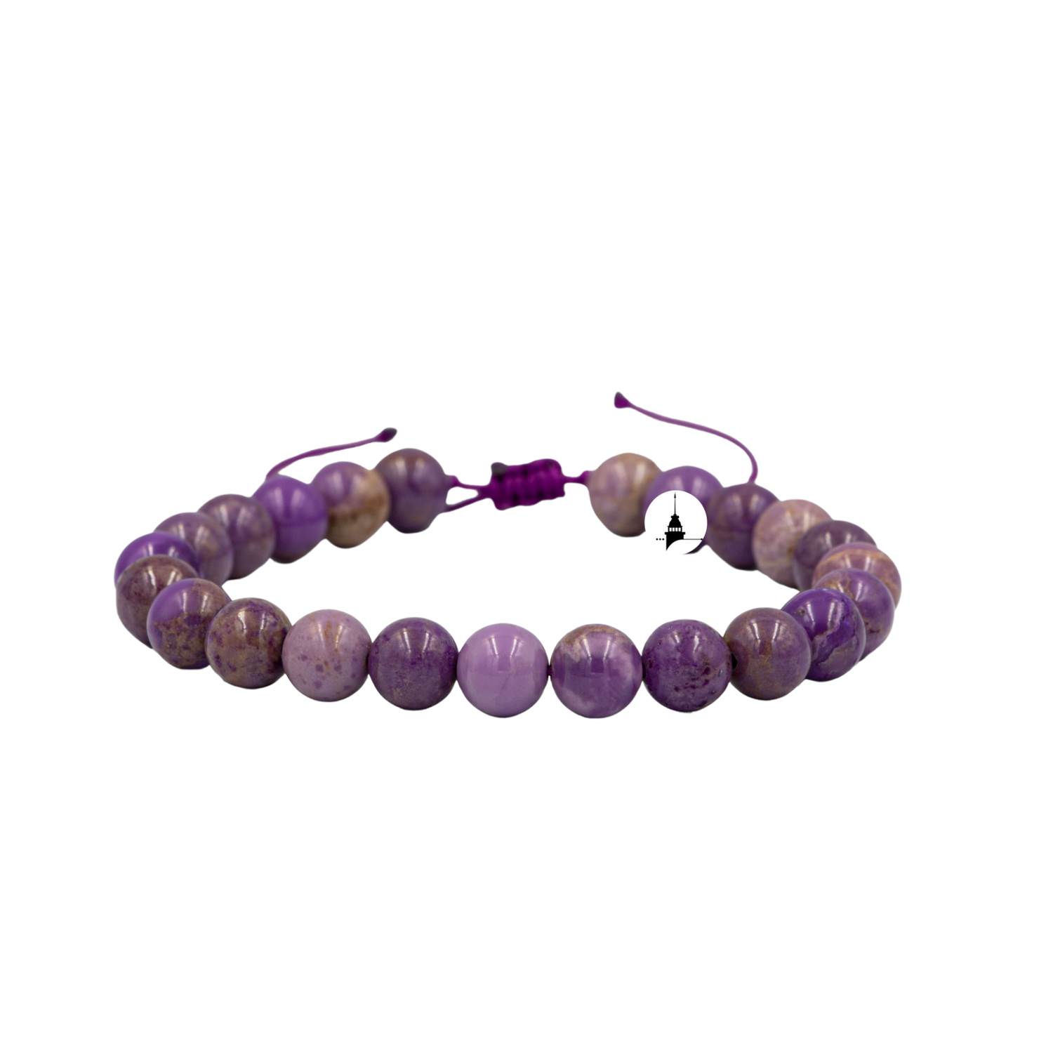 Fosfosiderit 8mm Merdiven Kapama Doğal Taş Bileklik