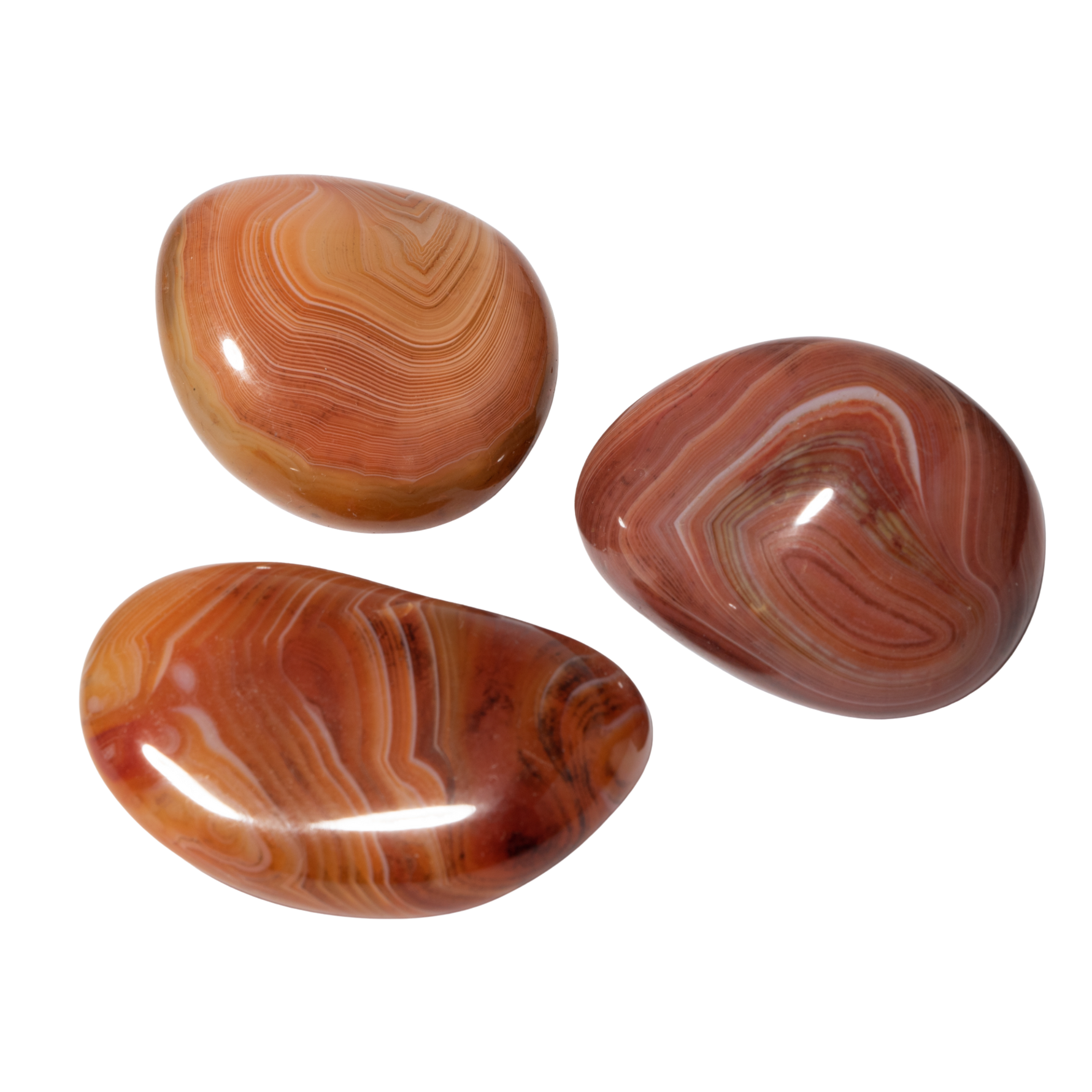 Karnelyan Akik Doğal Taş Tımbıl El Taşı