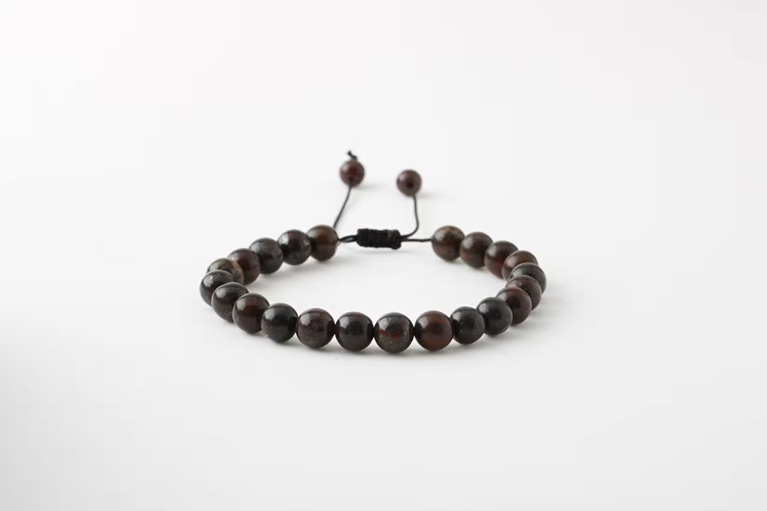 Dragon Jasper 8mm Merdiven Kapama Doğal Taş Bileklik