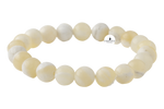Aragonit 8mm Doğal Taş Bileklik