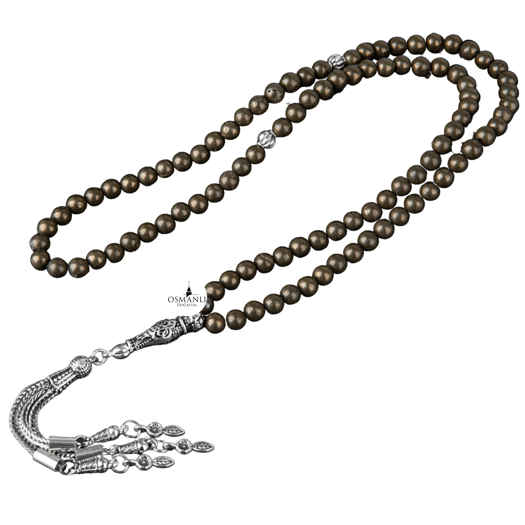 Pirit Doğal Taş Tesbih 99luk - 6mm