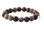 Rodonit 10mm Doğal Taş Bileklik