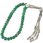 Yeşil Aventurin Doğal Taş Tesbih 33lük - 6mm