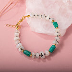 Ay Taşı-Amazonit Doğal Taş Bileklik