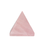 Pembe Kuvars Doğal Taş Piramit - 3cm