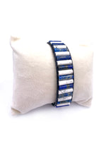 Erkek Bilekliği Lapis-Havlit Doğal Taş Hakiki Orijinal Sertifikalı Bileklik