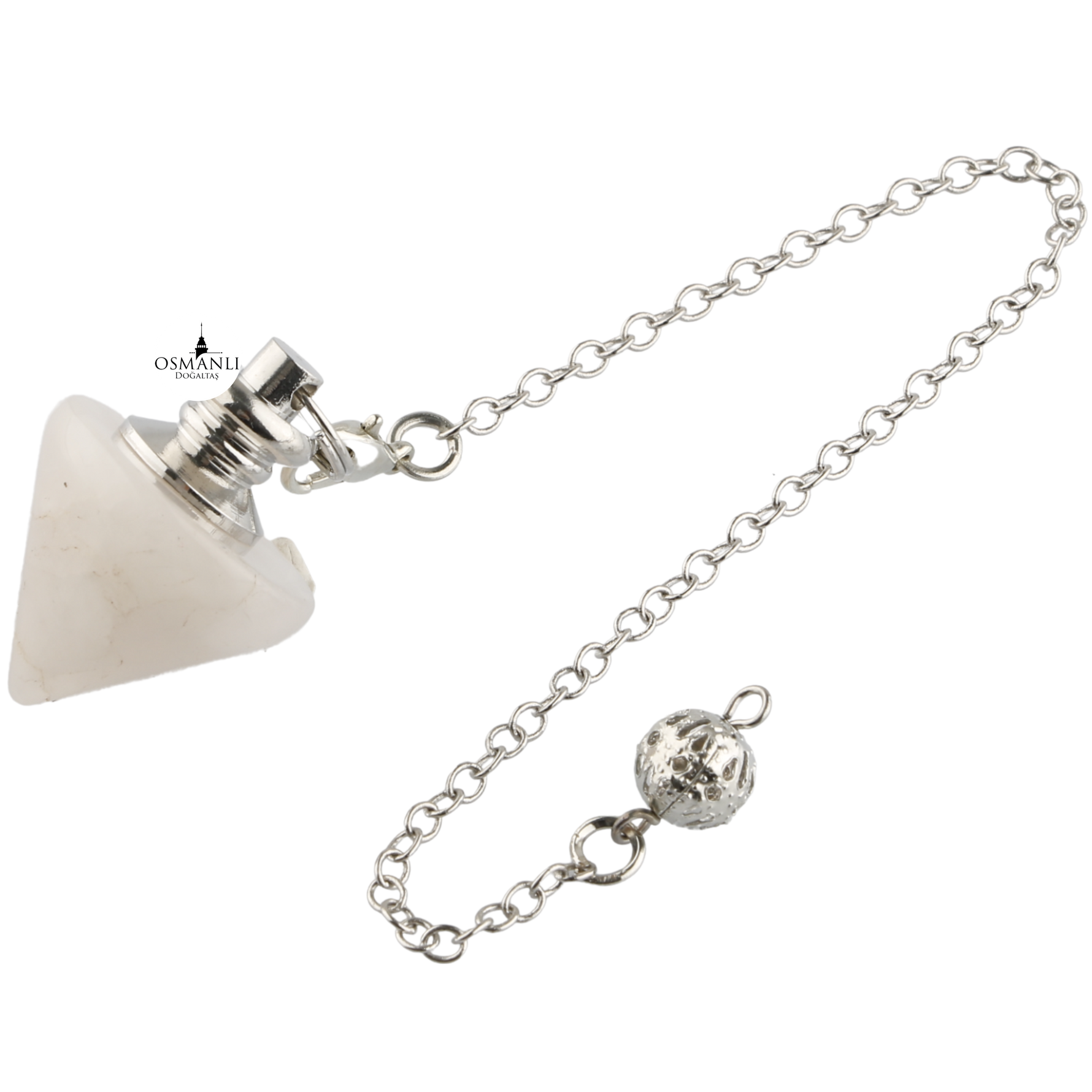 Kristal Kuvars Doğal Taş Pandül