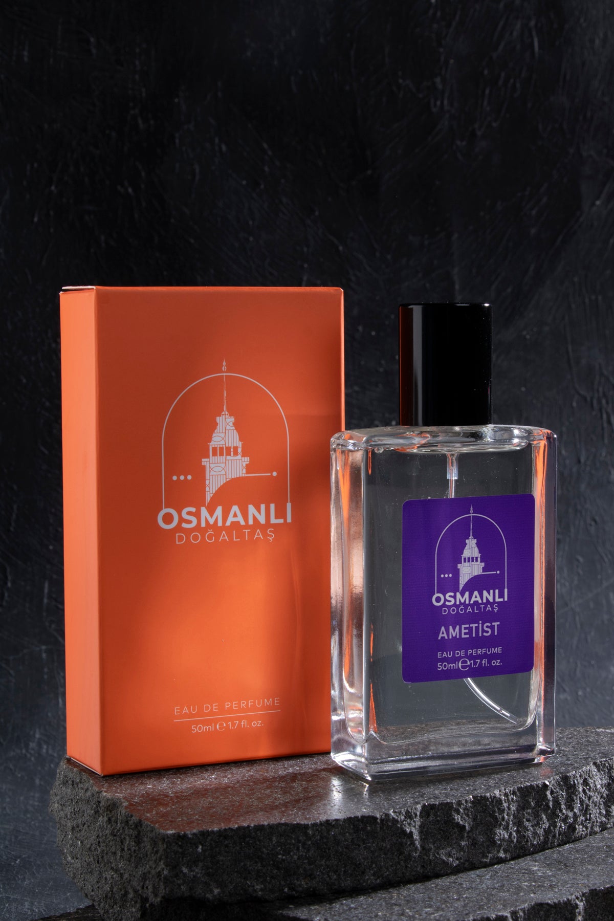 Osmanlı Doğal Taş Ametist Parfüm 50 ml