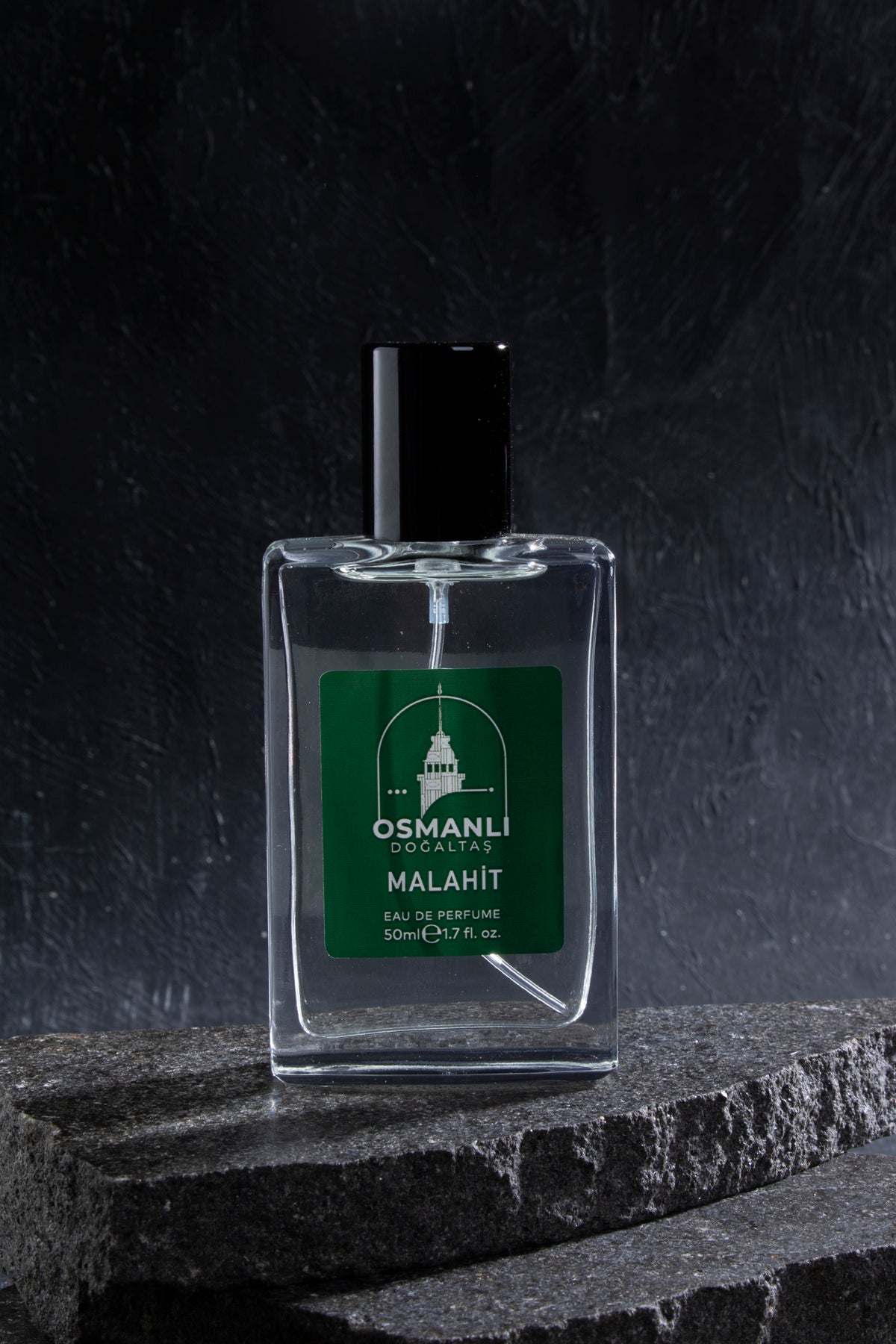 Osmanlı Doğal Taş Malahit Parfüm 50 ml