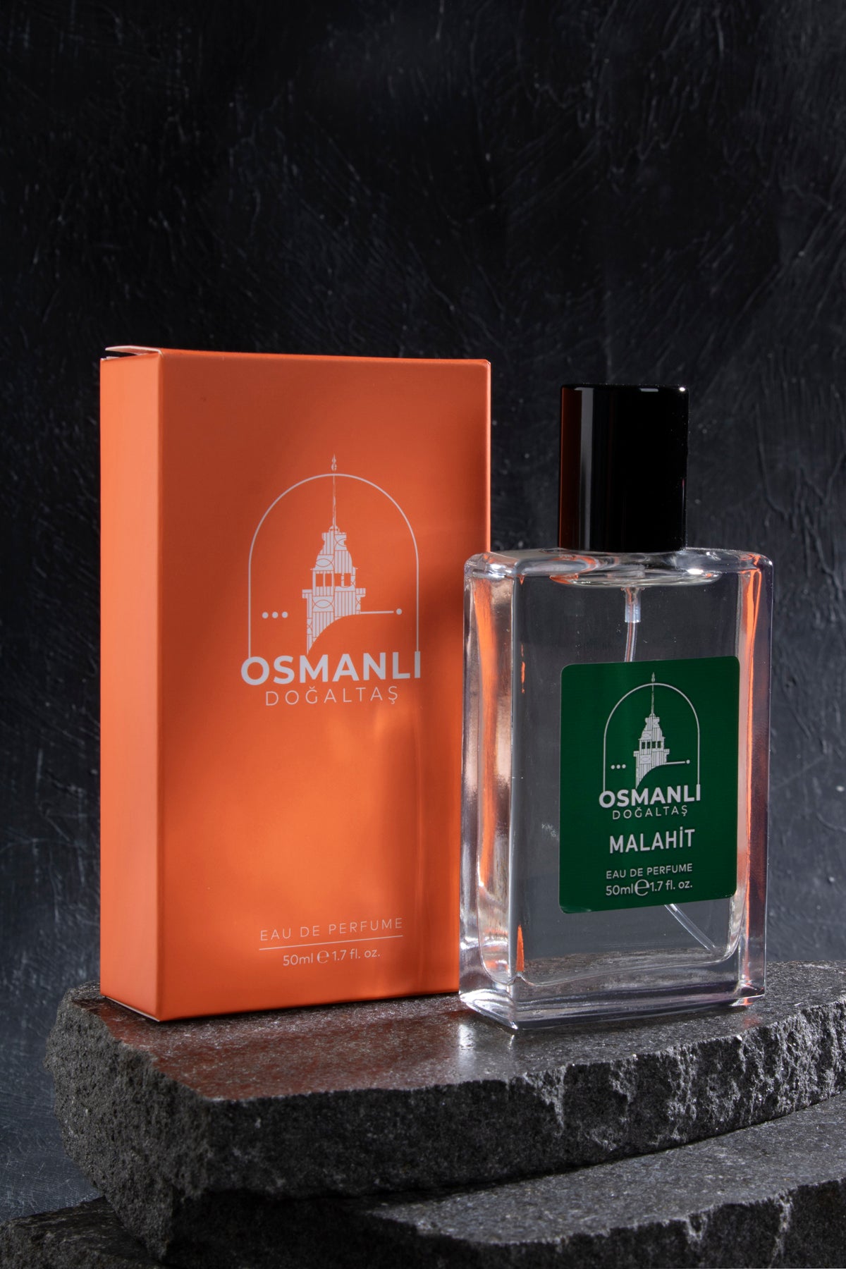Osmanlı Doğal Taş Malahit Parfüm 50 ml