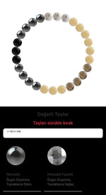 Özel Tasarım Elastik Misineli - 27 Taş - Özel Tasarım Görseli