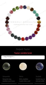 Özel Tasarım Elastik Misineli - 27 Taş - Özel Tasarım Görseli