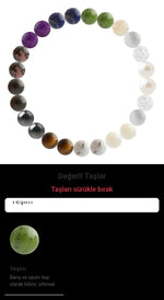 Özel Tasarım Elastik Misineli - 25 Taş - Özel Tasarım Görseli