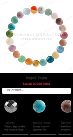 Özel Tasarım Elastik Misineli - 23 Taş - Özel Tasarım Görseli