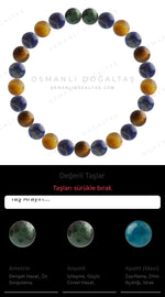 Özel Tasarım Elastik Misineli - 25 Taş - Özel Tasarım Görseli