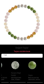 Özel Tasarım Elastik Misineli - 30 Taş - Özel Tasarım Görseli