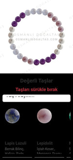 Özel Tasarım Elastik Misineli - 27 Taş - Özel Tasarım Görseli