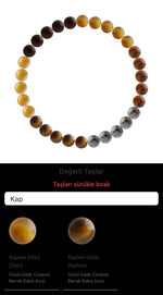 Özel Tasarım Elastik Misineli - 30 Taş - Özel Tasarım Görseli