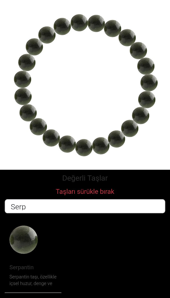Özel Tasarım Elastik Misineli - 23 Taş - Özel Tasarım Görseli
