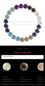 Özel Tasarım Elastik Misineli - 23 Taş - Özel Tasarım Görseli