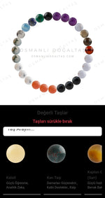 Özel Tasarım Elastik Misineli - 27 Taş - Özel Tasarım Görseli