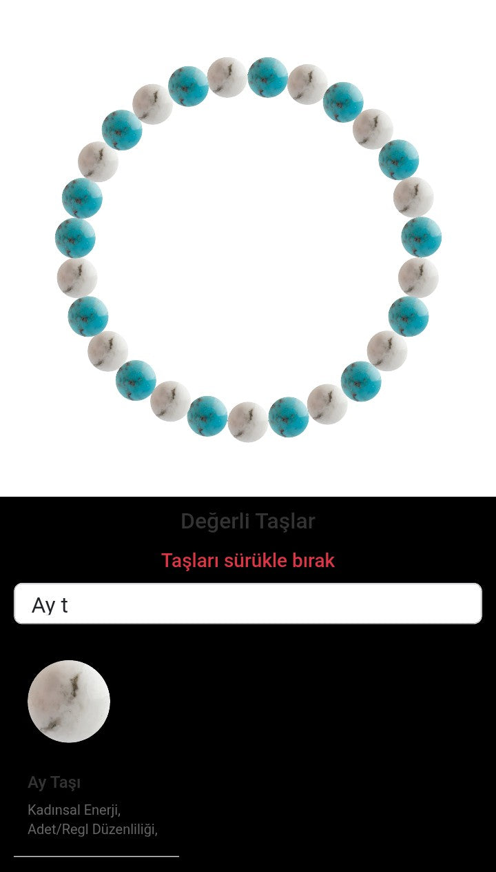 Özel Tasarım Elastik Misineli - 27 Taş - Özel Tasarım Görseli