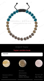 Özel Tasarım Merdiven Kapama Bileklik - 27 Taş - Özel Tasarım Görseli
