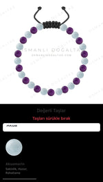 Özel Tasarım Merdiven Kapama Bileklik - 27 Taş - Özel Tasarım Görseli