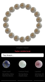 Özel Tasarım Elastik Misineli - 18 Taş - Özel Tasarım Görseli