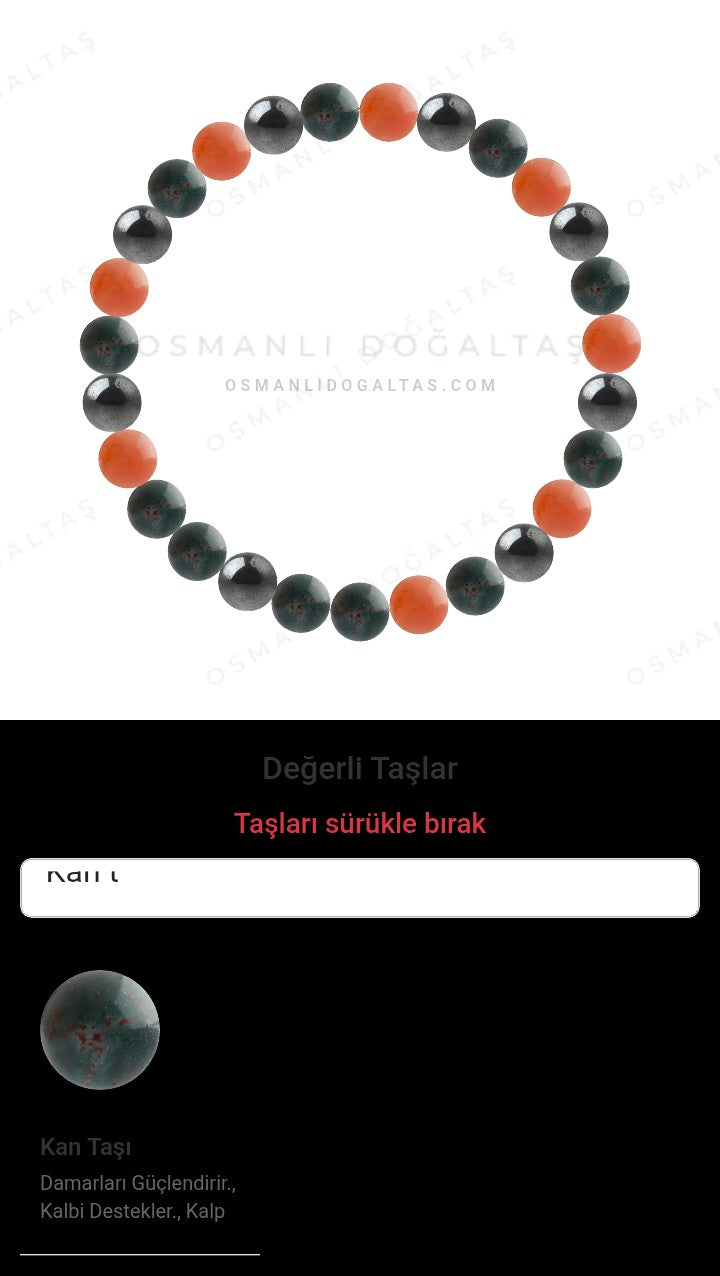 Özel Tasarım Elastik Misineli - 27 Taş - Özel Tasarım Görseli