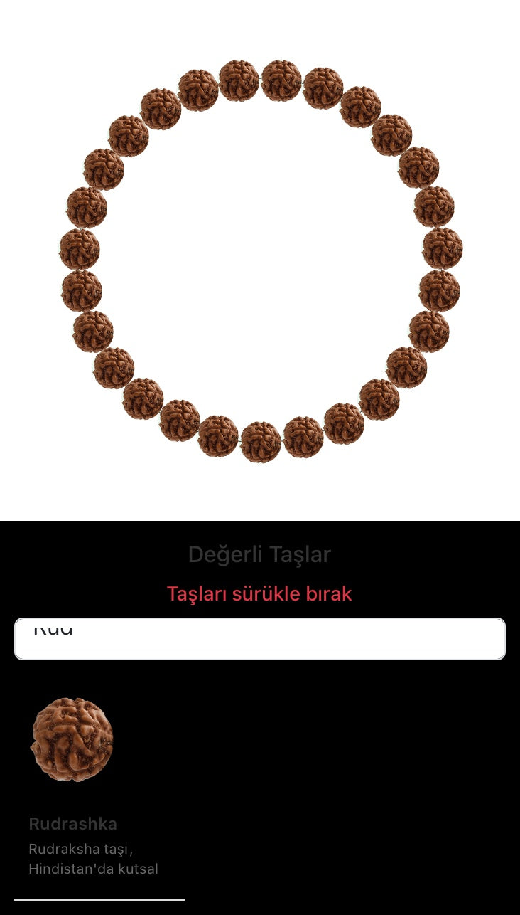 Özel Tasarım Elastik Misineli - 27 Taş - Özel Tasarım Görseli