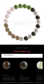 Özel Tasarım Elastik Misineli - 23 Taş - Özel Tasarım Görseli