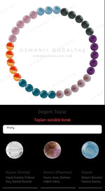 Özel Tasarım Elastik Misineli - 33 Taş - Özel Tasarım Görseli