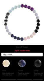 Özel Tasarım Elastik Misineli - 30 Taş - Özel Tasarım Görseli