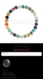 Özel Tasarım Elastik Misineli - 27 Taş - Özel Tasarım Görseli