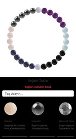 Özel Tasarım Elastik Misineli - 30 Taş - Özel Tasarım Görseli