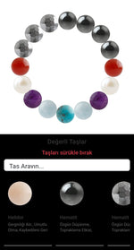 Özel Tasarım Elastik Misineli - 16 Taş - Özel Tasarım Görseli