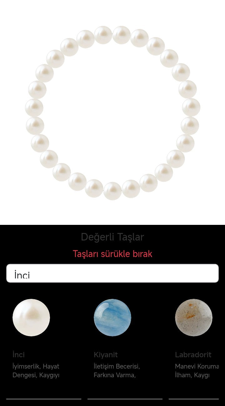 Özel Tasarım Elastik Misineli - 27 Taş - Özel Tasarım Görseli
