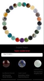 Özel Tasarım Elastik Misineli - 25 Taş - Özel Tasarım Görseli